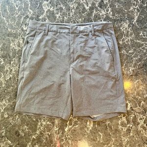 Grey Formal Shorts